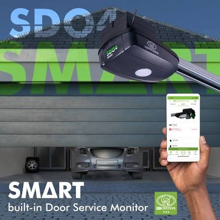 Centurion SDO4 SMART with app integration and door service monitoring