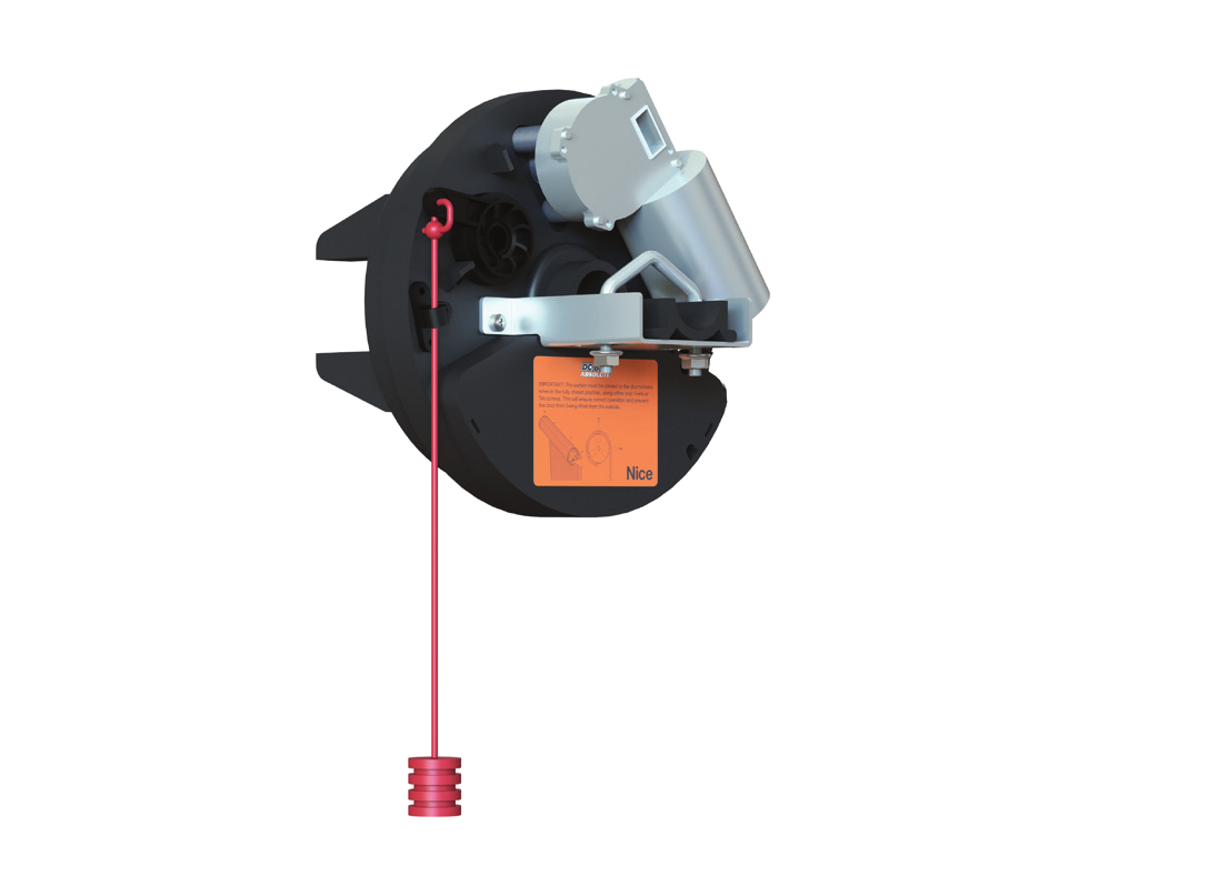 DC Blue Absolute garage door motor