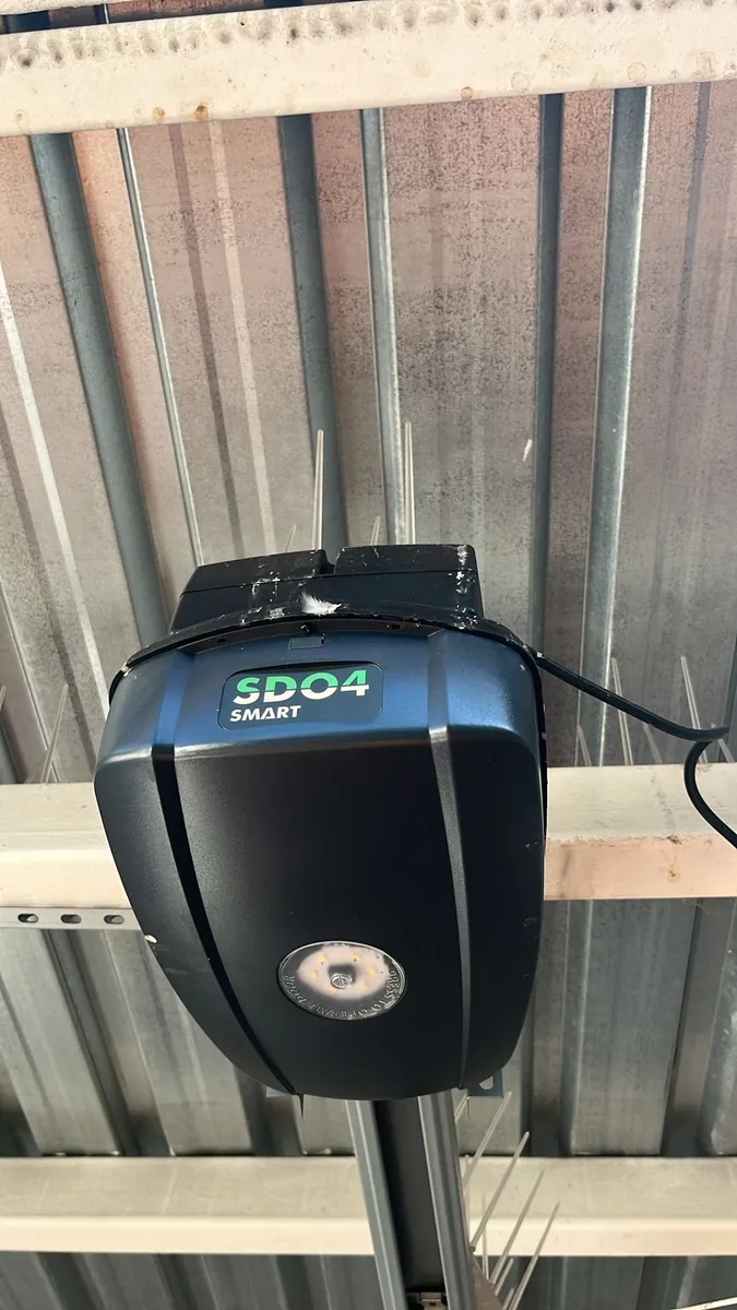 Centurion SDO4 garage door motor installed