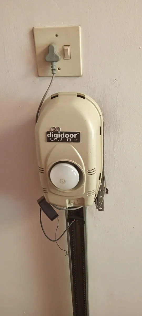 Garage door repair detail for Randfontein: digidoor garage door motor installed